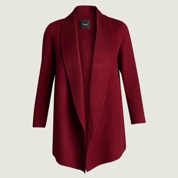 Theory Clairene Double-Face Wool-Cashmere Jacket Size P (XS) - Picture 1 of 12